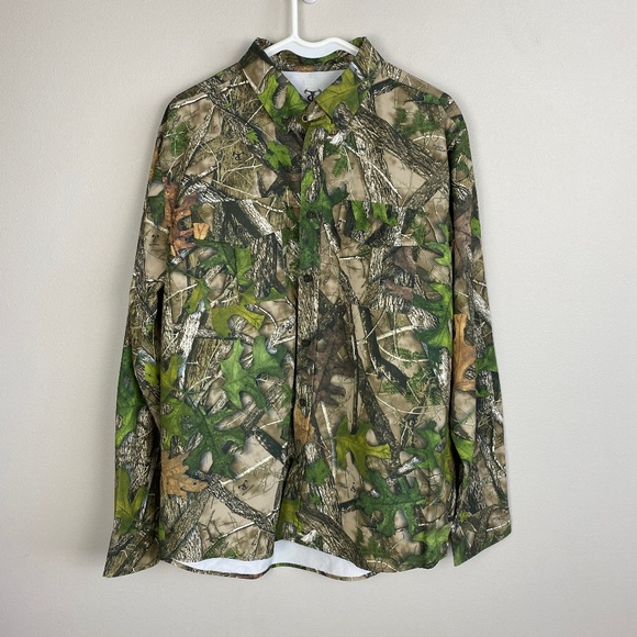 NWOT True Timber Button Down Camo Hunting Shirt - Size Large - Picture 1 of 6